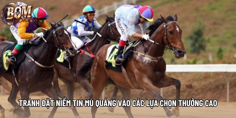 Tránh đặt niềm tin mù quáng vào các lựa chọn thưởng cao